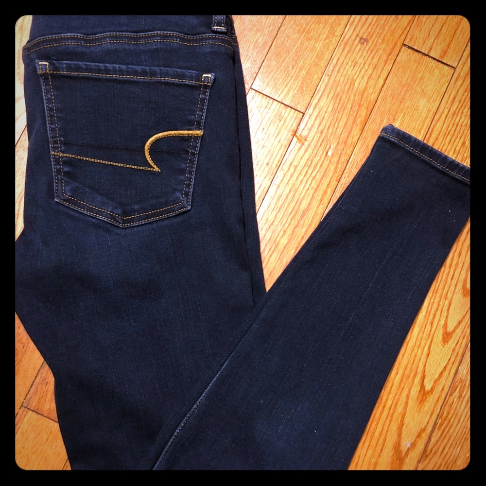 AE jeans worn and washed ONE time.